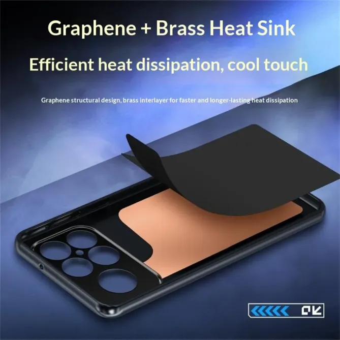 Coque POCO F8 Ultra avec Dissipation Thermique Graphène