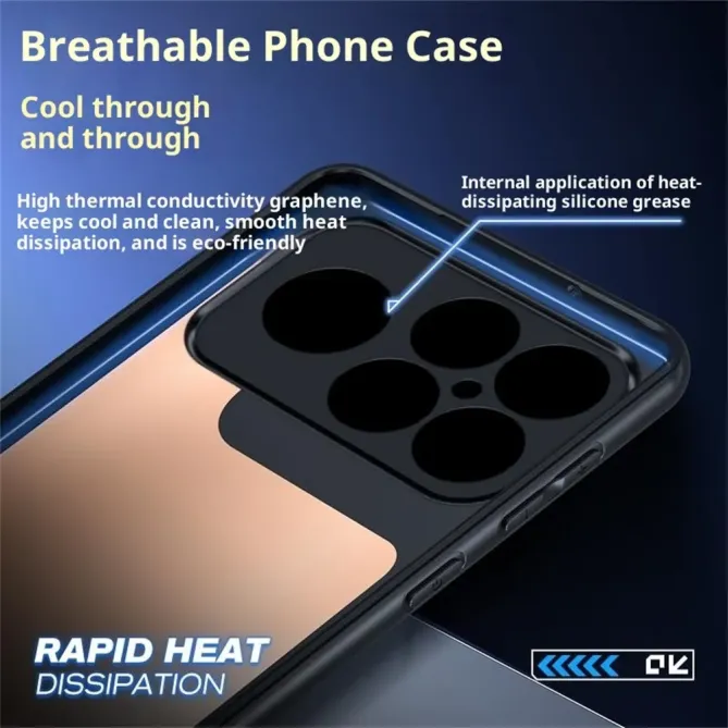 Coque POCO F8 Ultra avec Dissipation Thermique Graphène