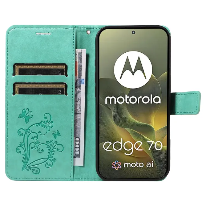 Housse Motorola Edge 70 Papillons fonction support