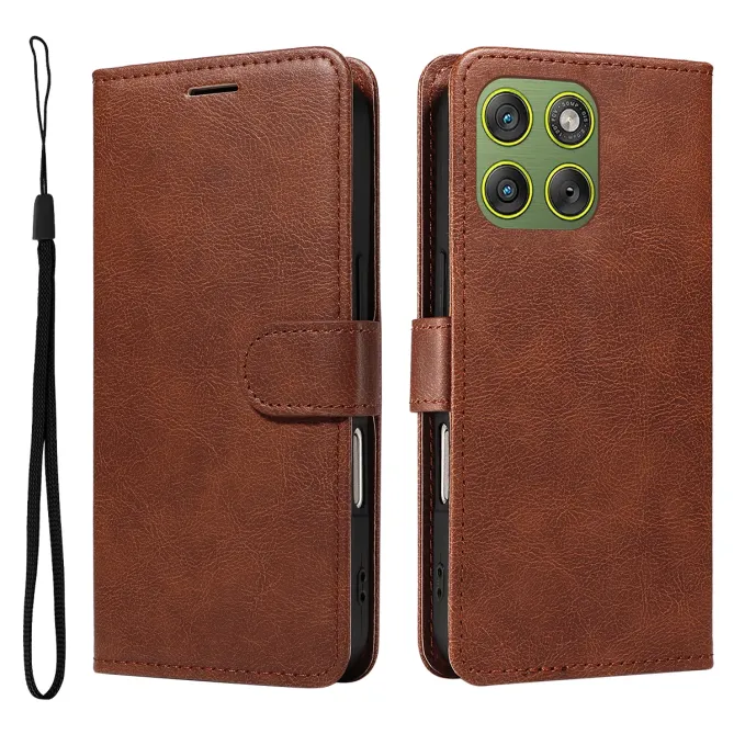 Housse Motorola Edge 70 Sylvette simili cuir avec lanière