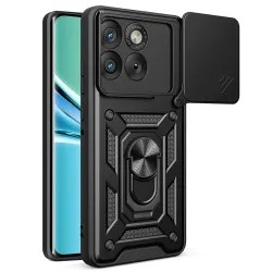 Coque Motorola Edge 70 avec Anneau et Protection Caméra