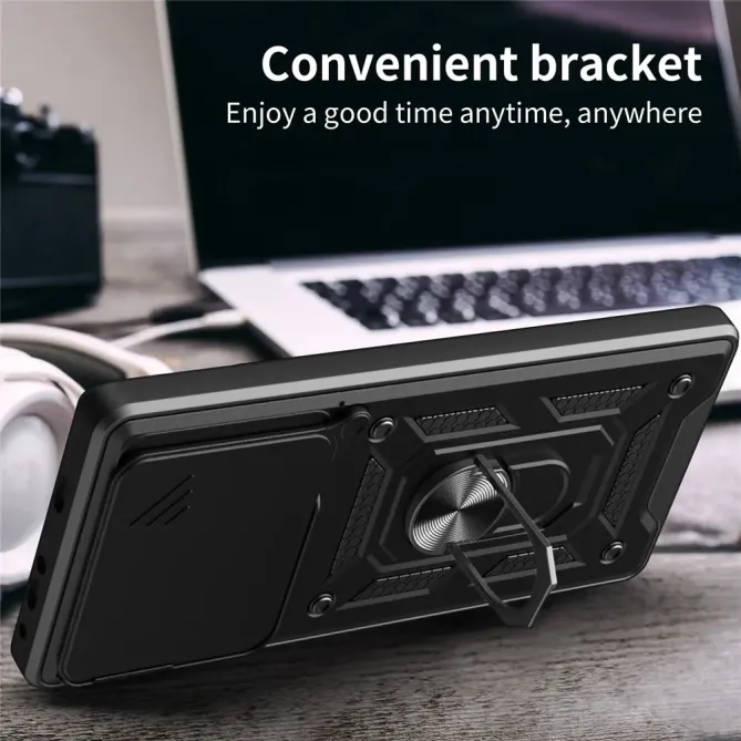 Coque Motorola Edge 70 avec Anneau et Protection Caméra