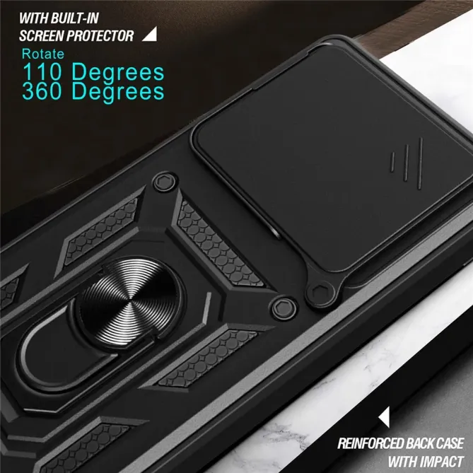 Coque Motorola Edge 70 avec Anneau et Protection Caméra