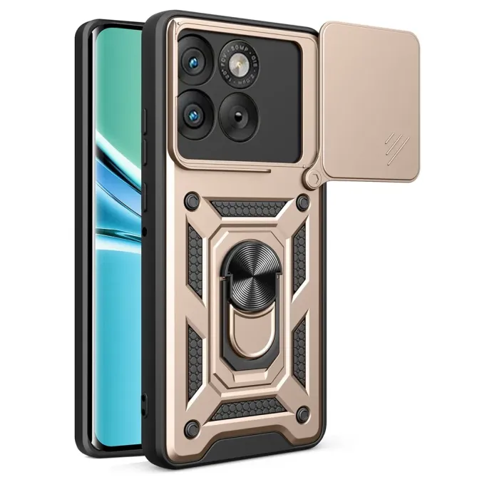 Coque Motorola Edge 70 avec Anneau et Protection Caméra