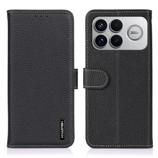 Housse POCO F8 Ultra Cuir Grainé KHAZNEH