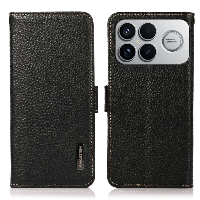 Housse POCO F8 Ultra KHAZNEH cuir grainé first