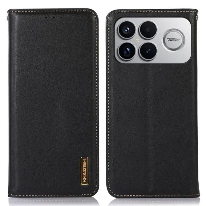 Flip Cover POCO F8 Ultra Cuir Nappa Véritable
