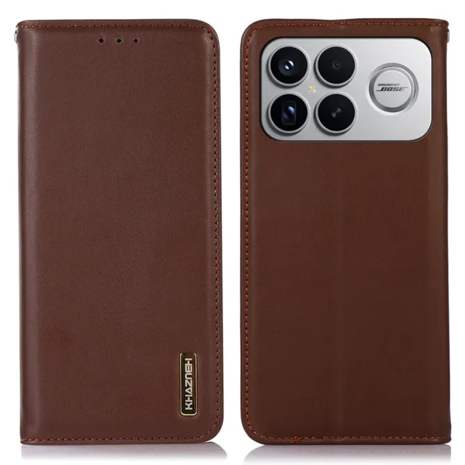 Flip Cover POCO F8 Ultra Cuir Nappa Véritable