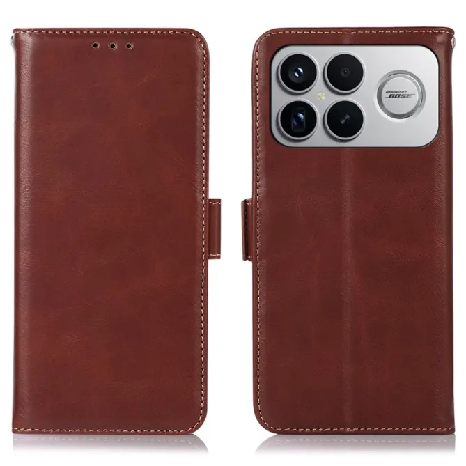 Housse POCO F8 Ultra Cuir Coutures Apparentes | VIGOR