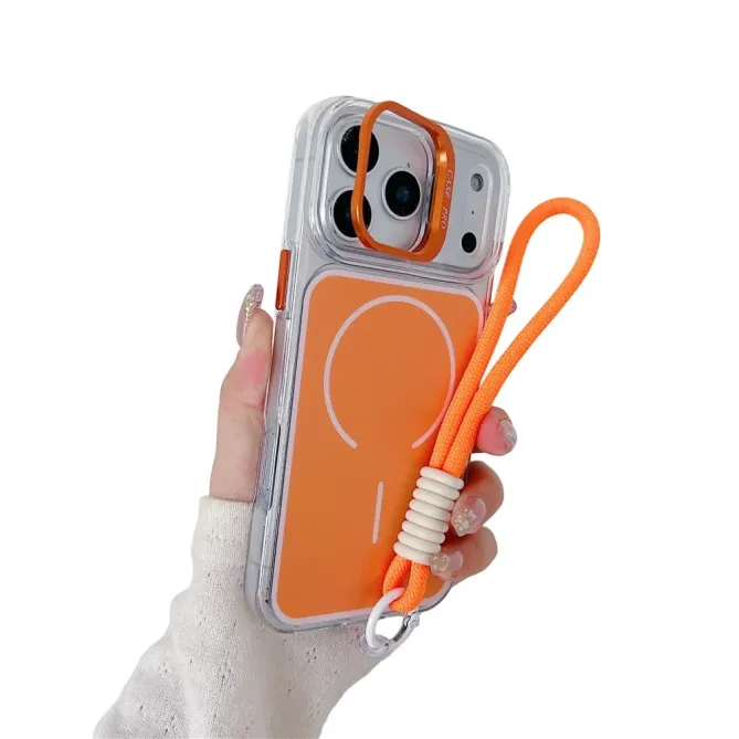 Coque iPhone 17 Pro MagSafe support lentille | STRAP