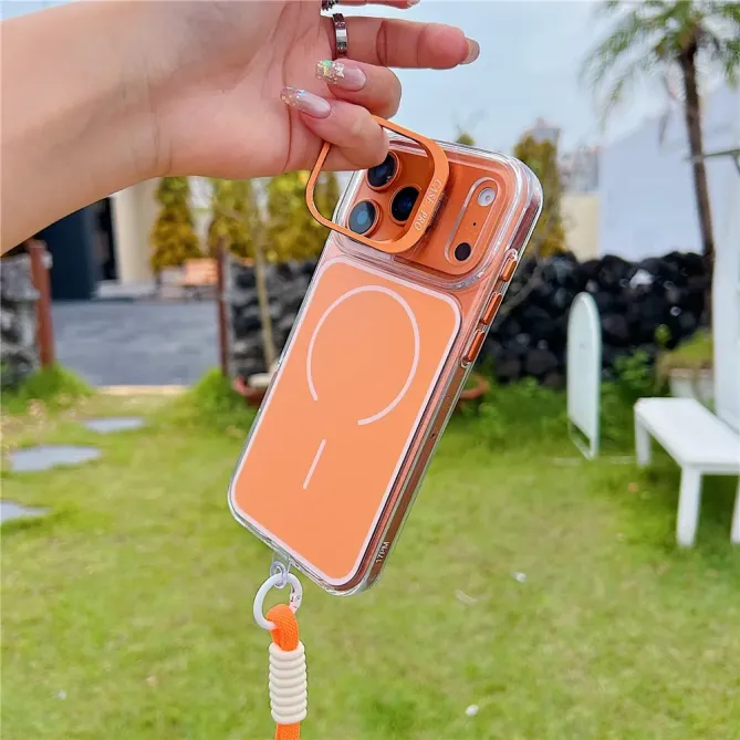 Coque iPhone 17 Pro MagSafe support lentille | STRAP