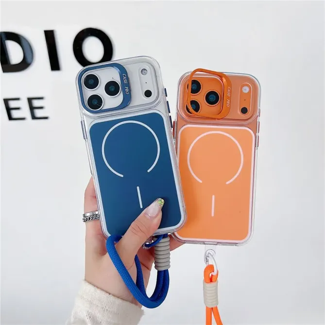 Coque iPhone 17 Pro MagSafe support lentille | STRAP
