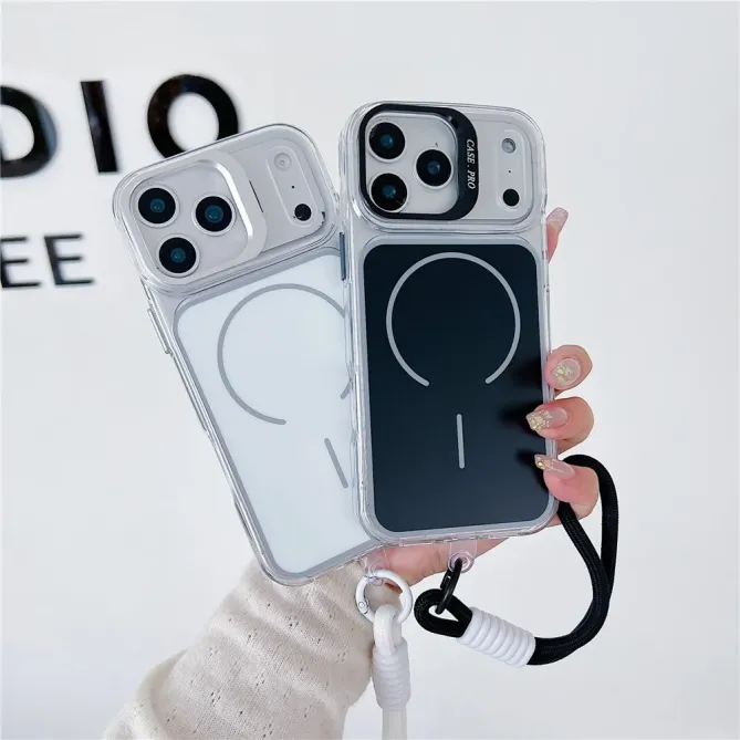 Coque iPhone 17 Pro MagSafe support lentille | STRAP
