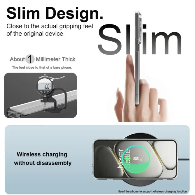 Coque Souple OnePlus 15R Silicone Transparent Ultra-fine