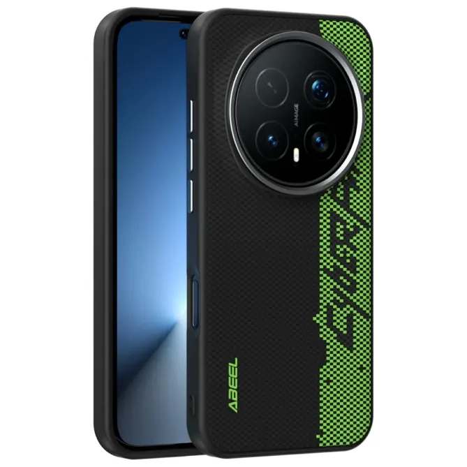 Coque Honor Magic 8 Pro Racing Noir et Vert Compatible MagSafe