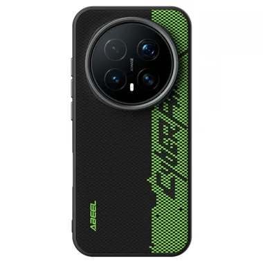 Coque Honor Magic 8 Pro Racing Noir et Vert Compatible MagSafe