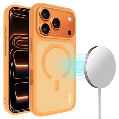 Coque iPhone 17 Pro Max MagSafe mate airbags | IMAK Orange - photo 17