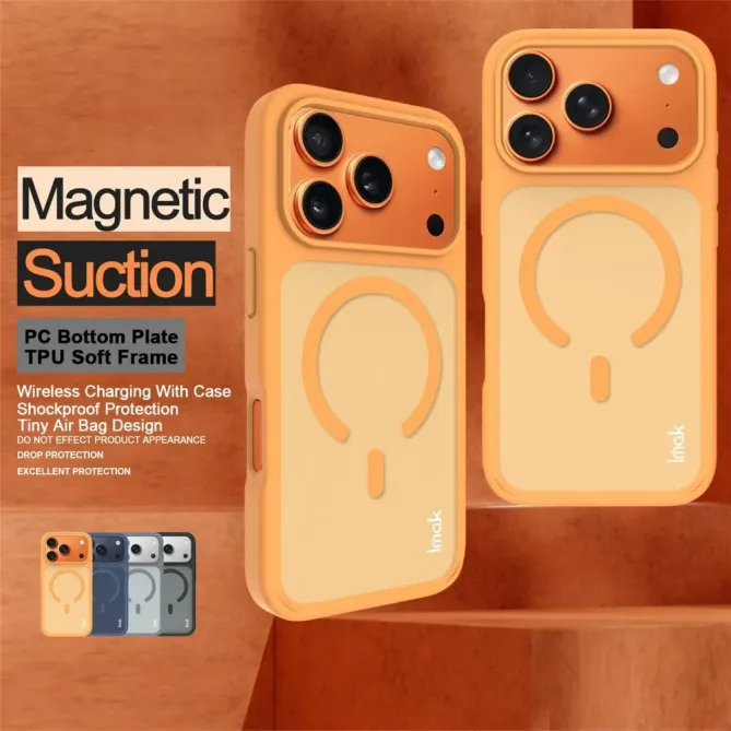 Coque iPhone 17 Pro Max MagSafe mate airbags | IMAK