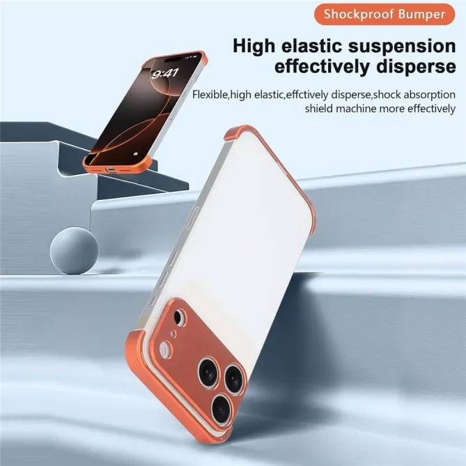 Coque iPhone 17 Pro Max Bumper Titanium sans bord | APEX