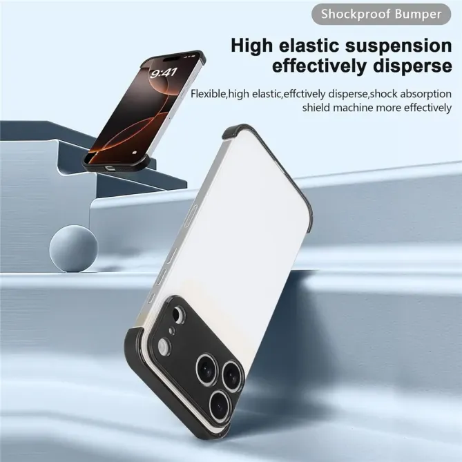 Coque iPhone 17 Pro Max Bumper Titanium sans bord | APEX