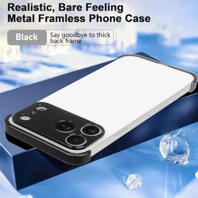 Coque iPhone 17 Pro Max Bumper Titanium sans bord | APEX