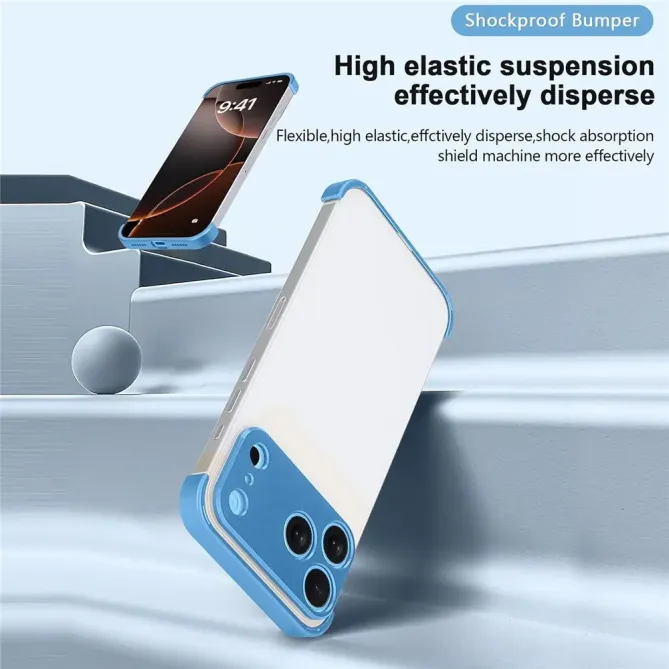 Coque iPhone 17 Pro Max Bumper Titanium sans bord | APEX
