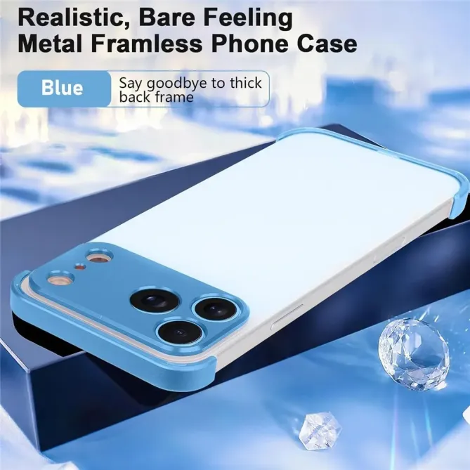Coque iPhone 17 Pro Max Bumper Titanium sans bord | APEX