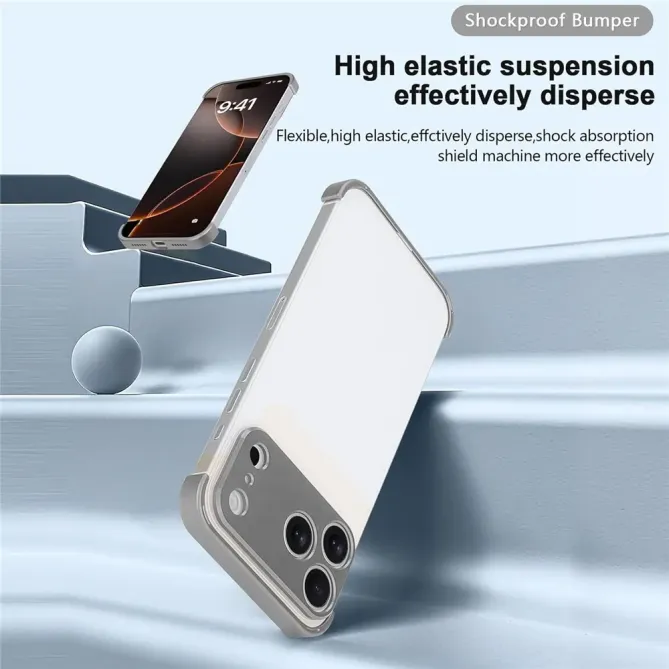 Coque iPhone 17 Pro Max Bumper Titanium sans bord | APEX