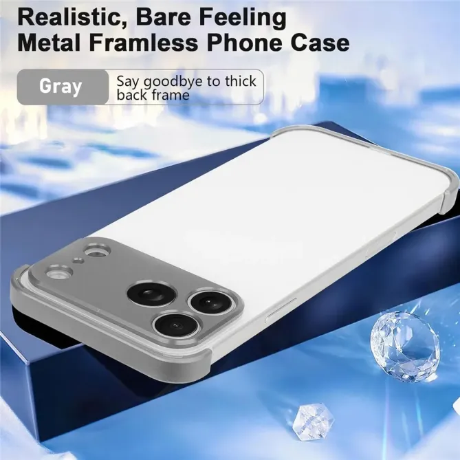 Coque iPhone 17 Pro Max Bumper Titanium sans bord | APEX