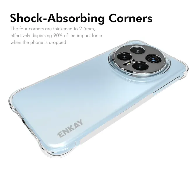 Coque Arrière Honor Magic 8 Pro Transparente en Silicone TPU