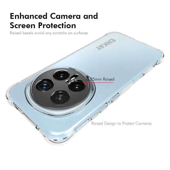 Coque Arrière Honor Magic 8 Pro Transparente en Silicone TPU