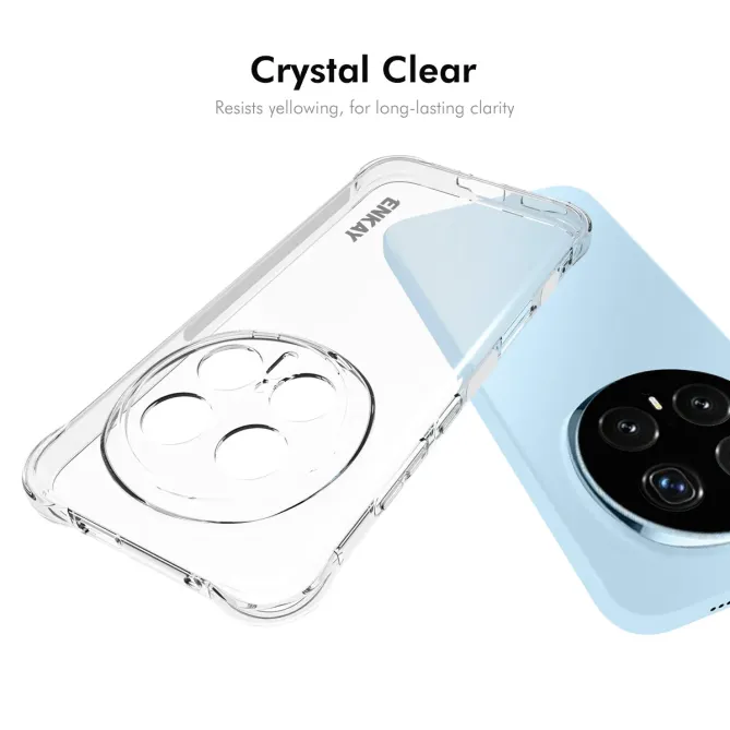 Coque Arrière Honor Magic 8 Pro Transparente en Silicone TPU