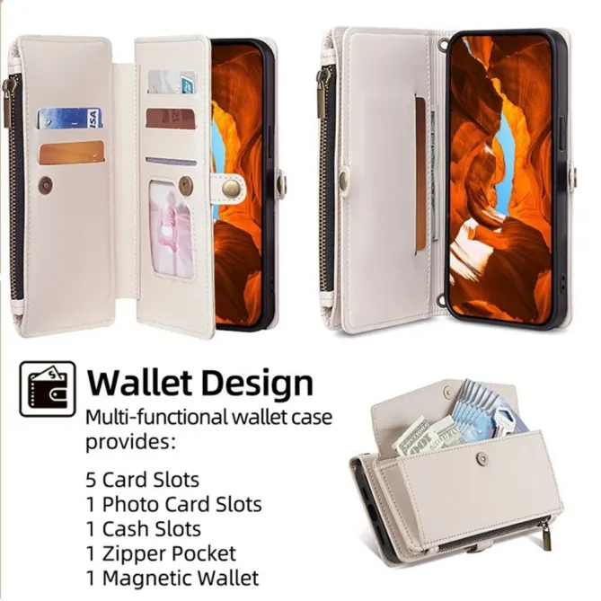 Housse Honor Magic 8 Pro Grande Capacité avec Bandoulière