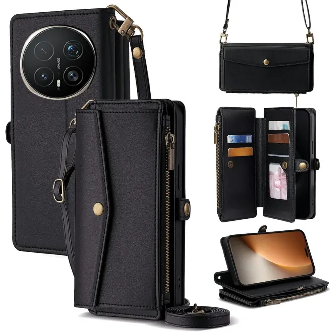 Housse Honor Magic 8 Pro Grande Capacité avec Bandoulière