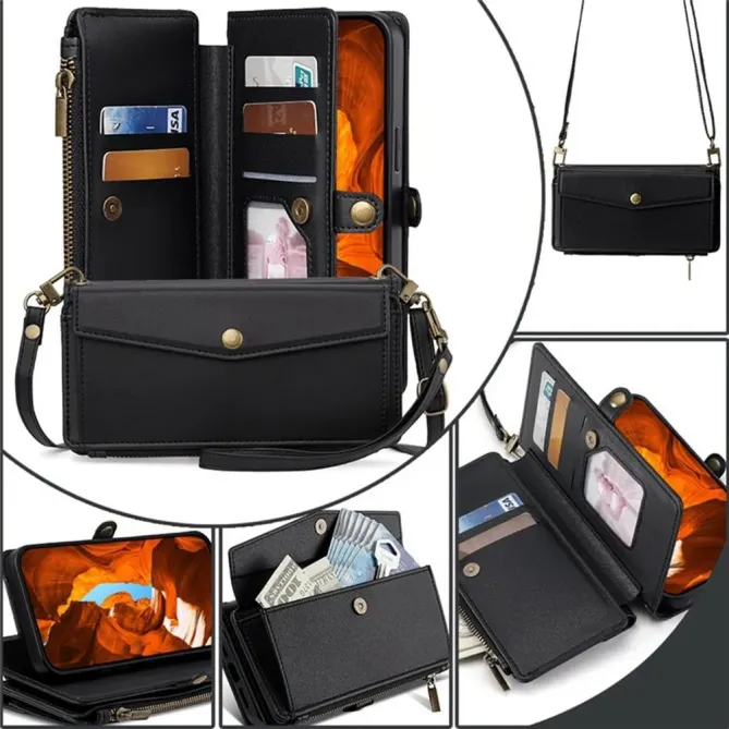 Housse Honor Magic 8 Pro Grande Capacité avec Bandoulière