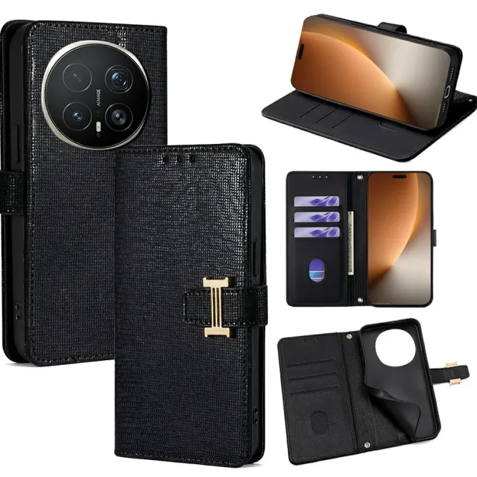 Housse Honor Magic 8 Pro Texture Scintillante avec Boucle Métal I