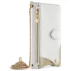 Housse Honor Magic 8 Pro avec Miroir et Bandoulière Chaîne Zippée