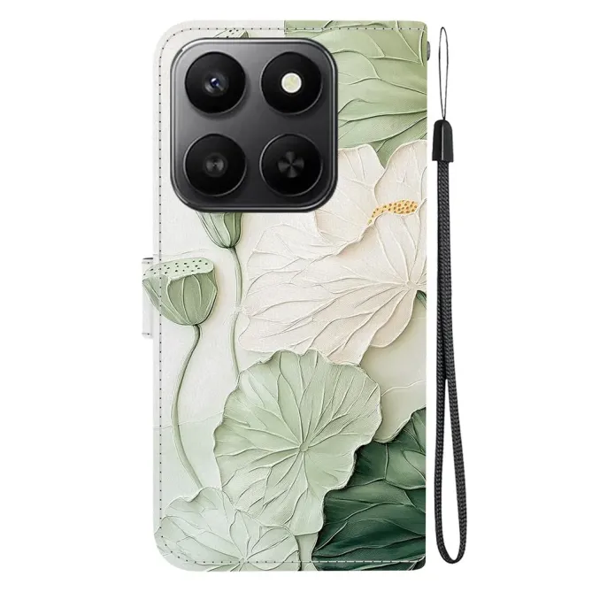Housse Honor 400 Smart 5G / 4G / X7d 4G motif Lotus