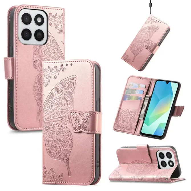Housse Honor 400 Smart 5G / 4G Papillon Relief
