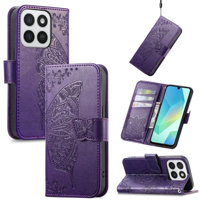 Housse Honor 400 Smart 5G / 4G Papillon Relief