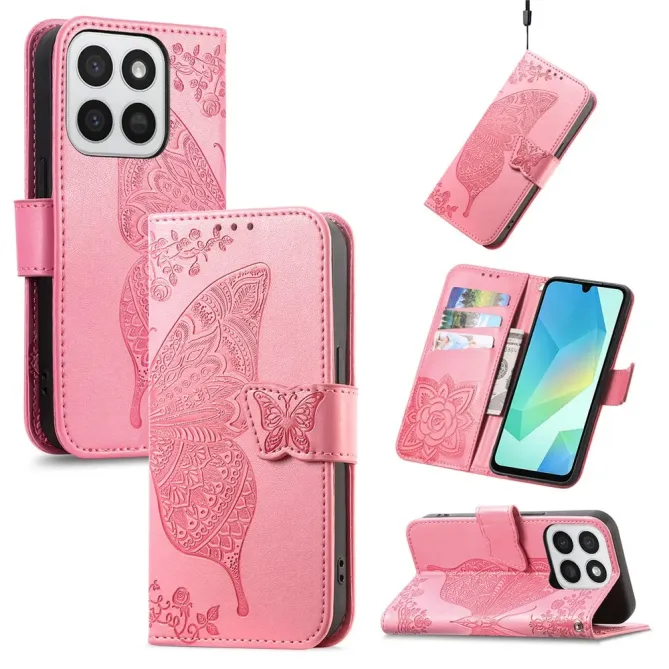 Housse Honor 400 Smart 5G / 4G Papillon Relief