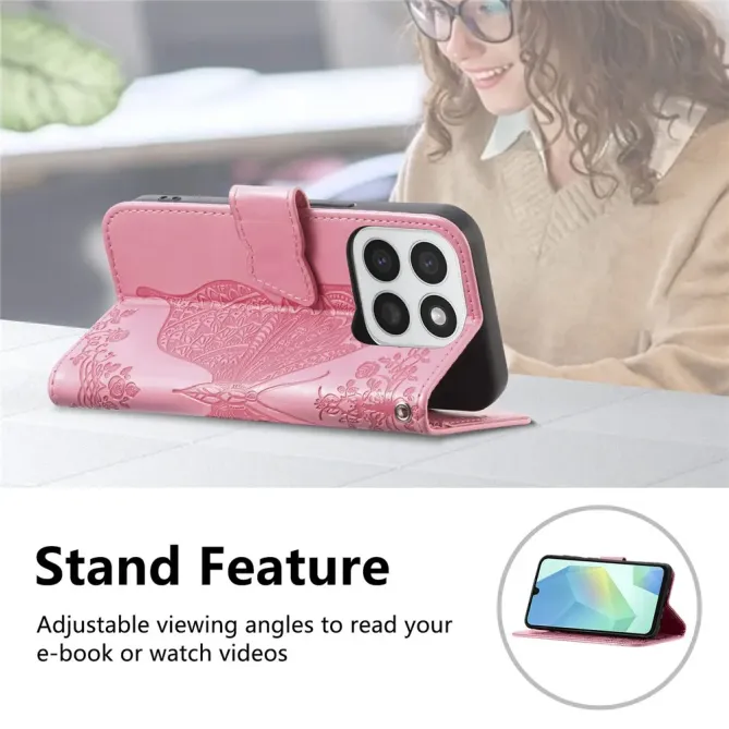 Housse Honor 400 Smart 5G / 4G Papillon Relief