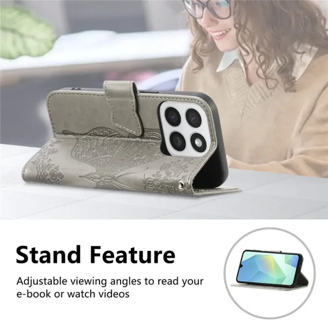 Housse Honor 400 Smart 5G / 4G Papillon Relief