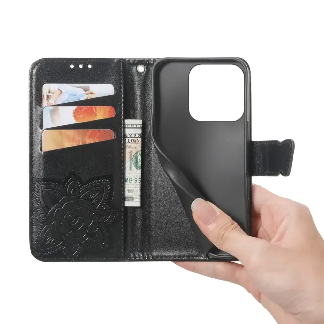 Housse Honor 400 Smart 5G / 4G Papillon Relief