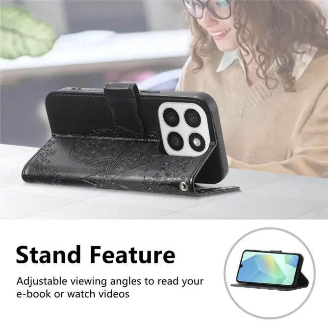 Housse Honor 400 Smart 5G / 4G Papillon Relief