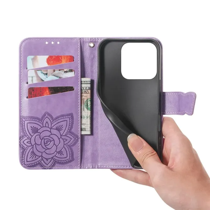 Housse Honor 400 Smart 5G / 4G Papillon Relief