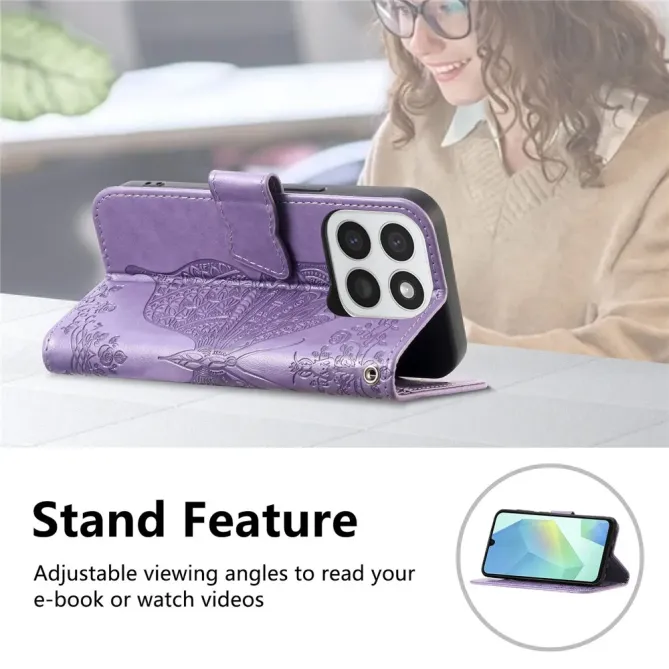 Housse Honor 400 Smart 5G / 4G Papillon Relief