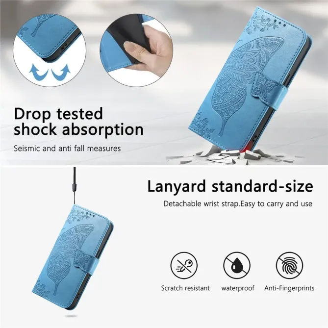 Housse Honor 400 Smart 5G / 4G Papillon Relief