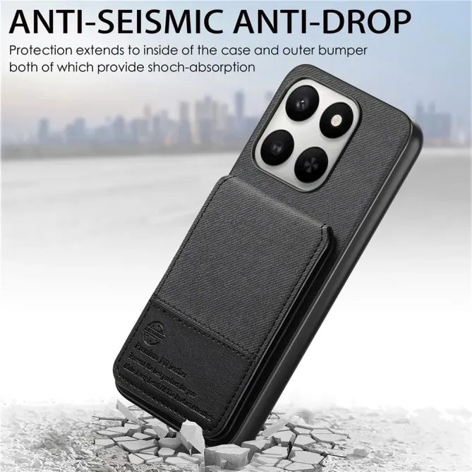 Coque Honor 400 Smart 5G / 4G cuir tissu RFID | SMARTWALL