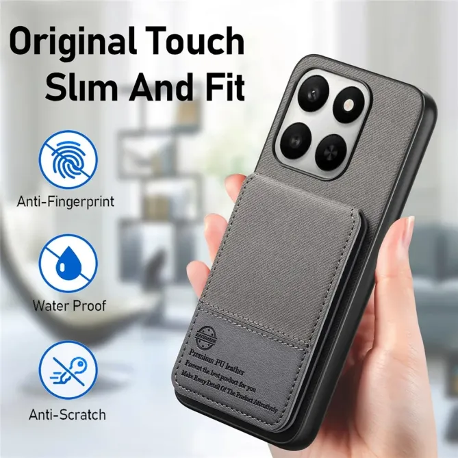 Coque Honor 400 Smart 5G / 4G cuir tissu RFID | SMARTWALL